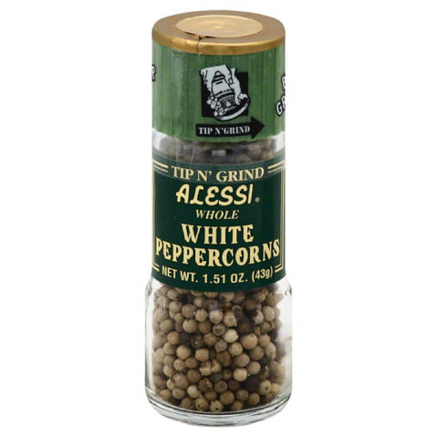 Alessi Whole White Peppercorns, 1.51 Oz (Pack of 6)