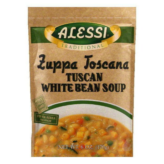 Alessi Soup Tuscan Bean, 6 OZ (Pack of 6)