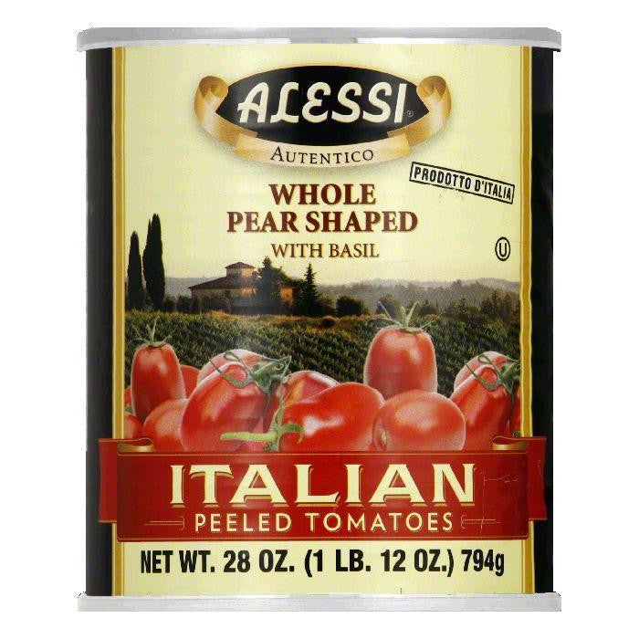 Alessi Peeled Italian Tomato, 28 OZ (Pack of 12)