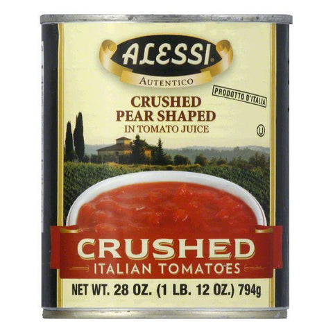 Alessi Crushed Italian Tomatoes, 28 Oz (Pack of 12)