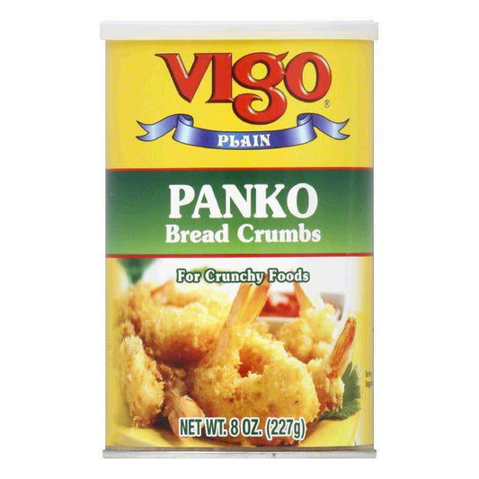 Vigo Plain Panko Breadcrumbs, 8 OZ (Pack of 6)