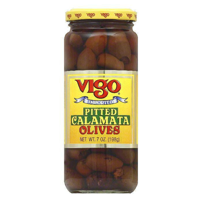 Vigo Pitted Calamata Olives, 7 OZ (Pack of 6)
