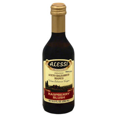 Alessi Raspberry Blush White Balsamic Vinegar, 8.5 Oz (Pack of 6)