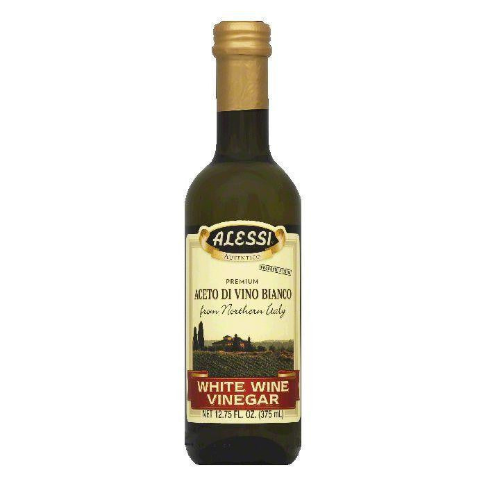 Alessi Vinegar Imported White Wine, 12.75 OZ (Pack of 6)