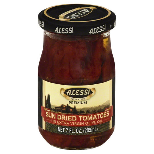Alessi Sun Dried Tomatoes in Extra Virgin Olive Oil, 7 Oz (Pack of 6)