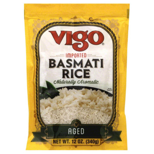 Vigo Aged Basmati Rice, 12 Oz (Pack of 6)