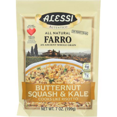 Alessi All Natural Farro Butternut Squash & Kale, 7oz (Pack of 6)