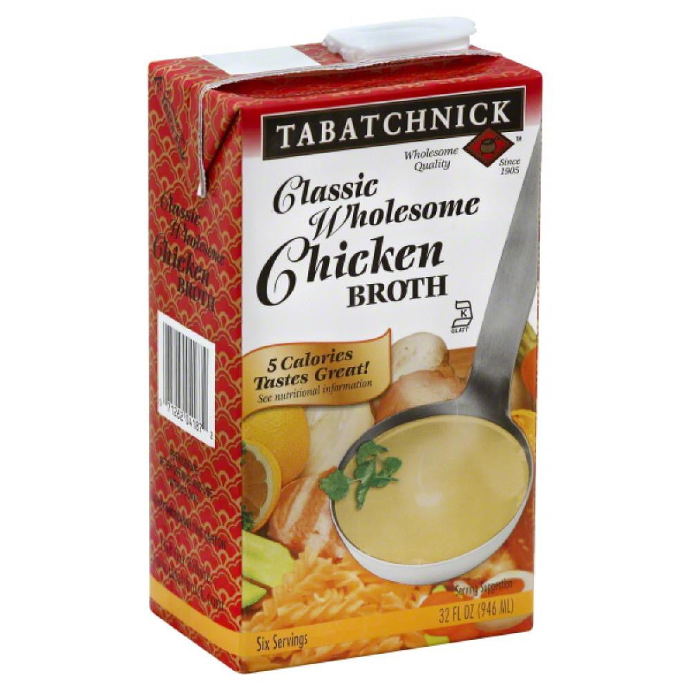 Tabatchnick Classic Wholesome Chicken Broth, 32 Oz (Pack of 12)