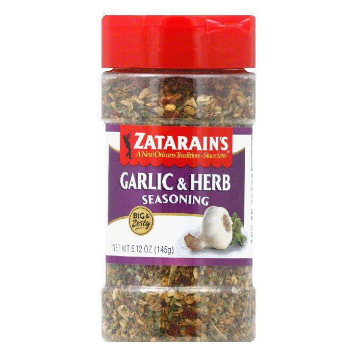 Zatarain's Big Zesty Spice Garlic Herb, 5.12 OZ (Pack of 6)