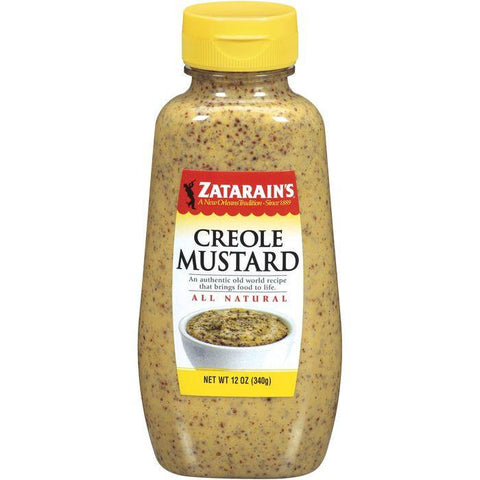 Zatarain's Creole Mustard 12 Oz (Pack of 6)