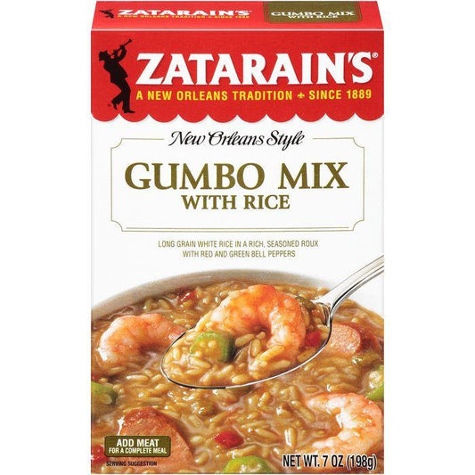 Zatarain's Gumbo Mix with Rice 7 Oz (Pack of 12)