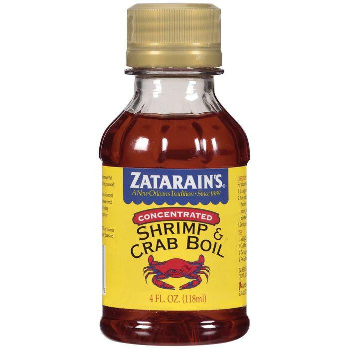 Zatarain's Concentrated Shrimp & Crab Boil 4 fl. Oz (Pack of 6)