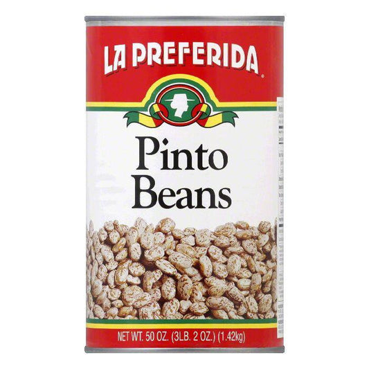 La Preferida Pinto Beans, 50 OZ (Pack of 12)