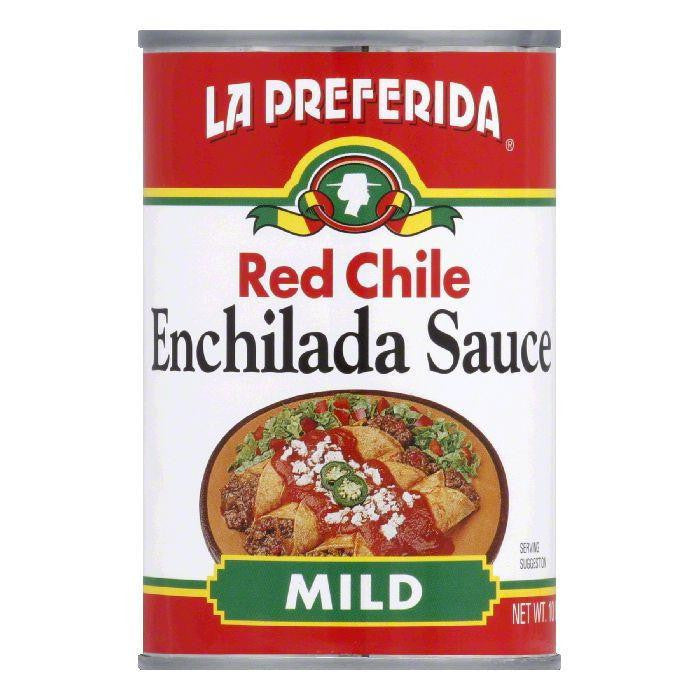 La Preferida Red Enchelada Sauce Mild, 10 OZ (Pack of 12)
