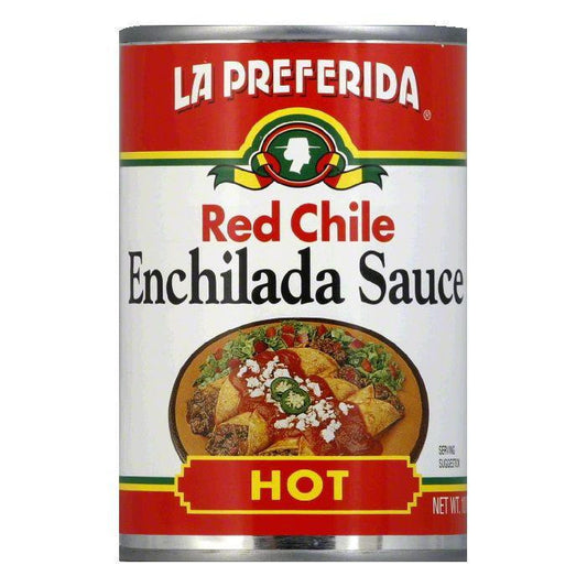 La Preferida Sauce Enchilada Hot, 10 OZ (Pack of 12)