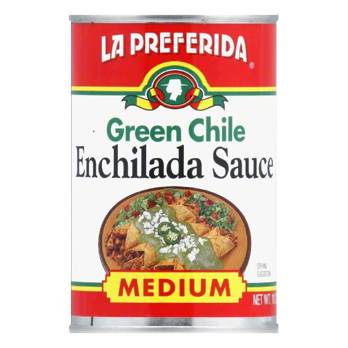 La Preferida Sauce Green Chile Enchilada, 10 OZ (Pack of 12)