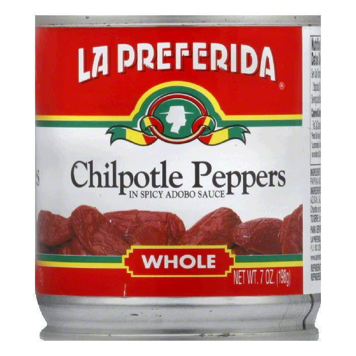La Preferida Chiles Chipotle Whole, 7 OZ (Pack of 12)