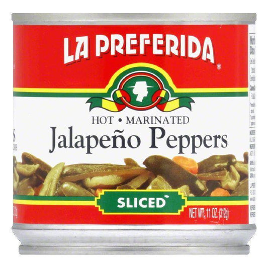 La Preferida Chiles Jalapenos Sliced, 11 OZ (Pack of 12)