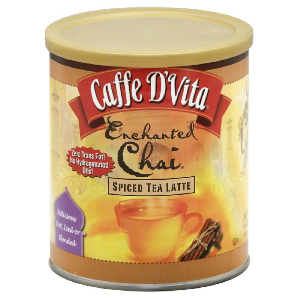 Caffe D Vita Spiced Enchanted Chai Tea Latte, 16 Oz (Pack of 6)