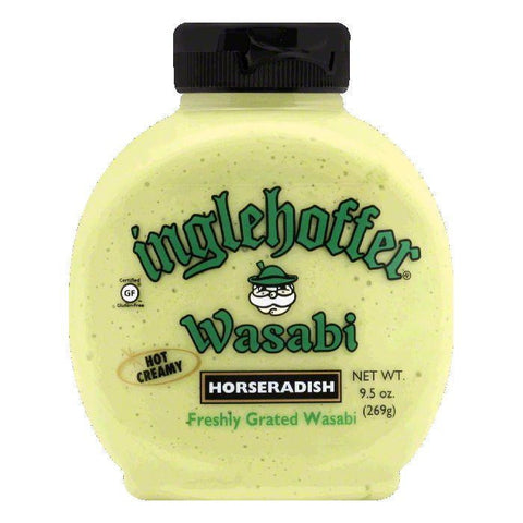 Inglehoffer Horseradish Wasabi Squeeze, 9.5 OZ (Pack of 6)