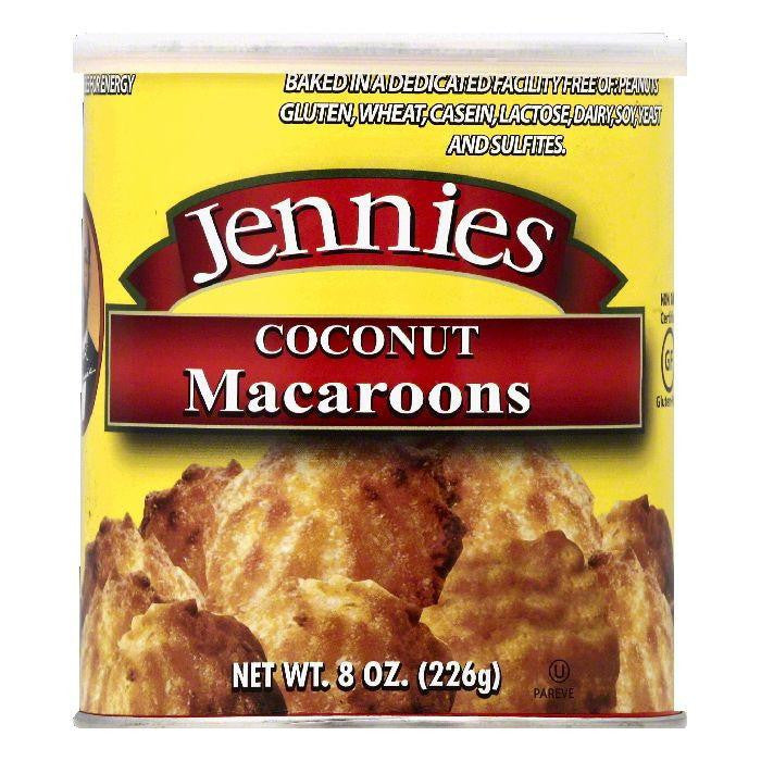 Jennies Coconut Macaroons, 8 OZ (Pack of 6)