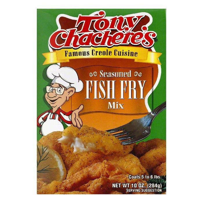 Tony Chachere's Seasoned Fish Fry, 10 OZ (Pack of 12)