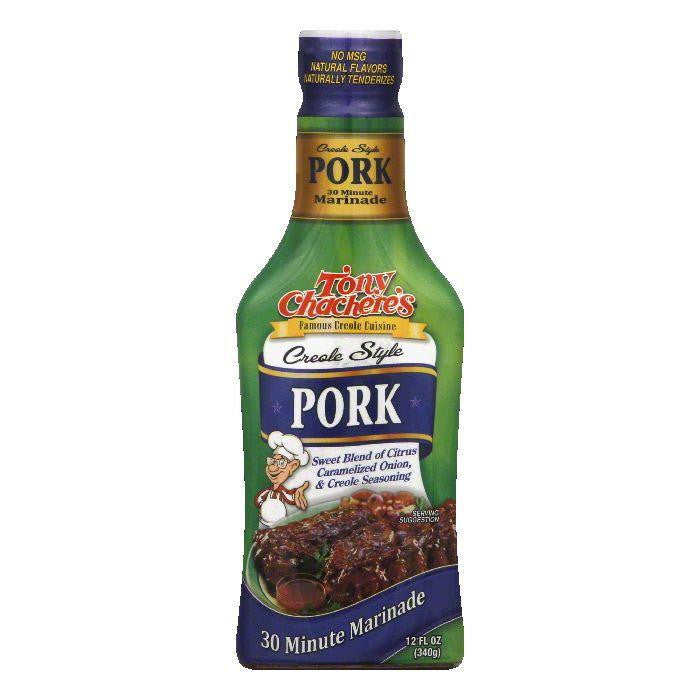 Tony Chacheres Creole Style Pork 30 Minute Marinade, 12 OZ (Pack of 6)