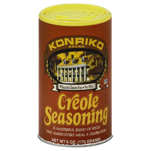 Konriko Creole Seasoning, 6 Oz (Pack of 6)