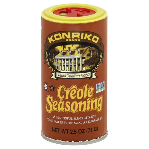 Konriko Creole Seasoning, 2.5 Oz (Pack of 6)