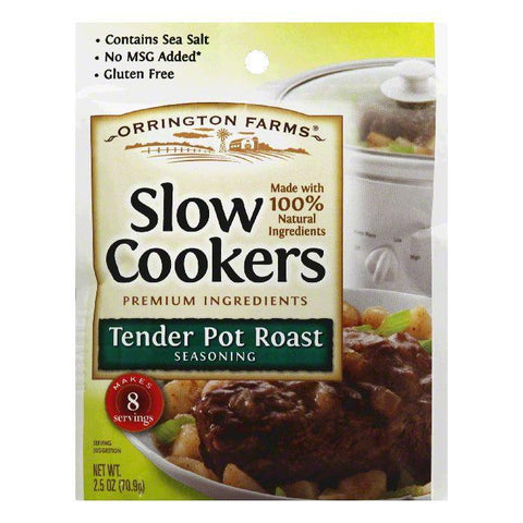 Orrington Farms Tender Pot Roast Slow Cookers Seasoning, 2.5 Oz (Pack of 12)