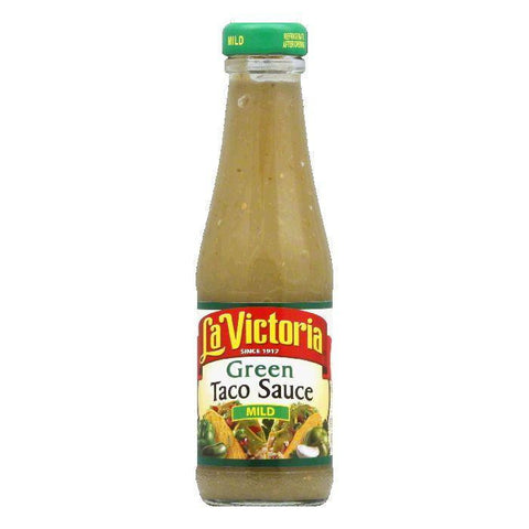 La Victoria Green Taco Sauce - Mild, 8 OZ (Pack of 6)