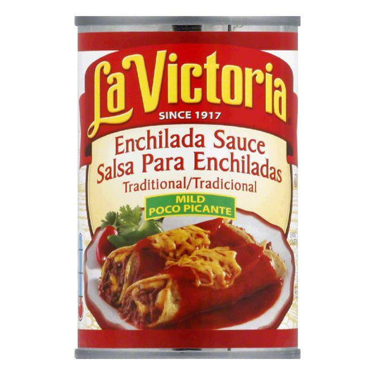 La Victoria Red Enchilada Sauce Traditional - Mild, 10 OZ (Pack of 12)
