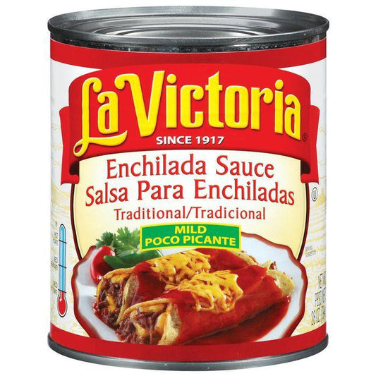La Victoria Mild Traditional Enchilada Sauce 28 Oz (Pack of 12)
