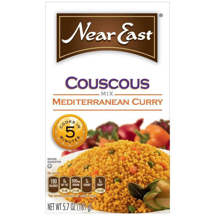Near East Mediterranean Curry Couscous Mix 5.7 Oz (Pack of 12)