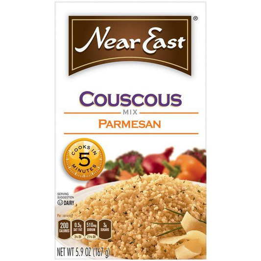 Near East Parmesan Couscous Mix 5.9 Oz (Pack of 12)