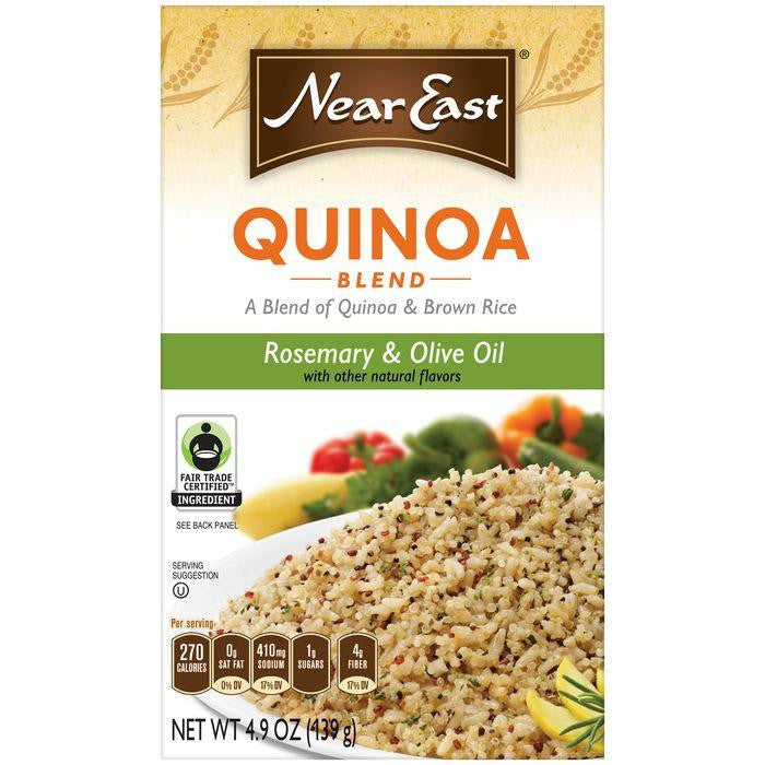 NEAR EAST Rosemary & Olive Oil Quinoa and Brown Rice 4.9 OZ (Pack of 12)