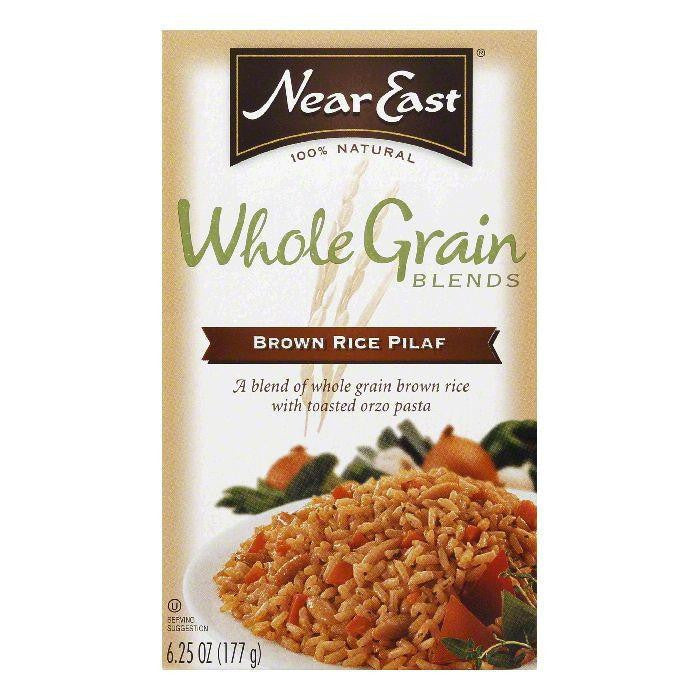 Near East Whole Grain Blends Brown Rice Pilaf, 6.2 OZ (Pack of 12)
