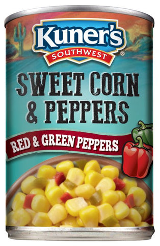 Kuner's Southwest Sweet Corn & Peppers, 15.25oz (Pack of 12)