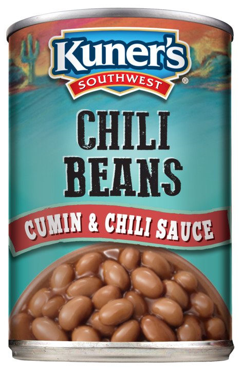 Kuner's Southwest Chili Beans, 15oz (Pack of 12)