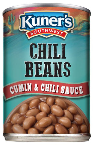 Kuner's Southwest Chili Beans, 15oz (Pack of 12)