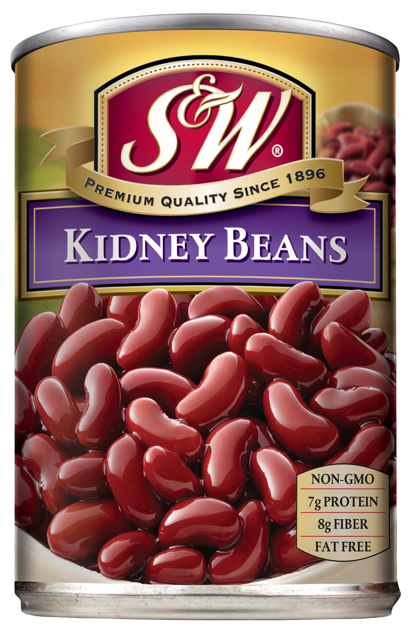 S&W Kidney Beans 15.50 Oz (Pack of 12)