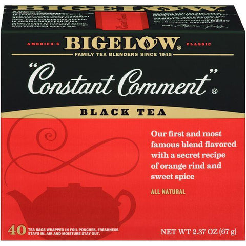 Bigelow "Constant Comment" Black Tea Bags 40 ct (Pack of 6)