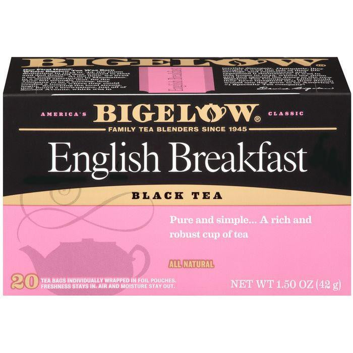 Bigelow English Breakfast Black Tea Blend 20 ct (Pack of 6)
