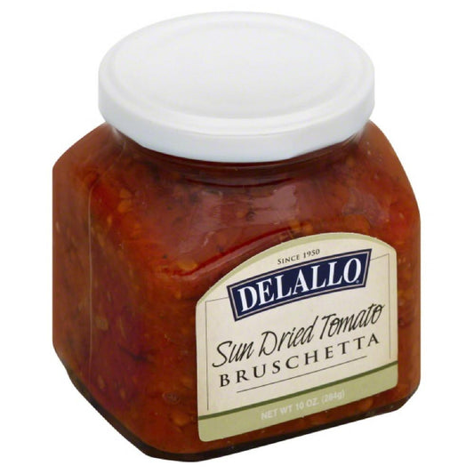 DeLallo Sun Dried Tomato Bruschetta, 10 Oz (Pack of 6)