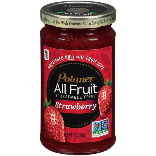 Polaner All Fruit Strawberry Spreadable Fruit 10 Oz (Pack of 12)