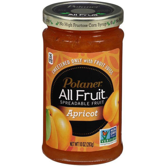 Polaner All Fruit Apricot Spreadable Fruit 10 Oz (Pack of 12)