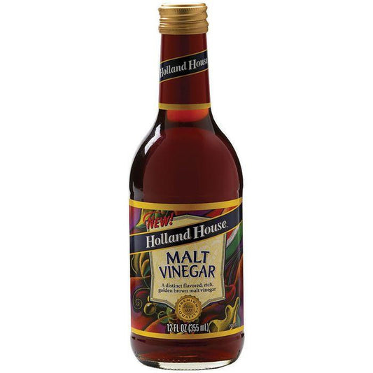 Holland House Malt Vinegar 12 Oz  (Pack of 6)