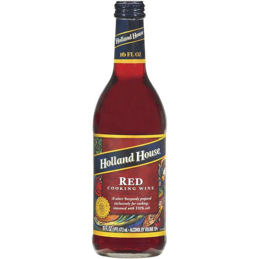 Holland House Red Cooking Wine 16 Fl Oz  (Pack of 6)