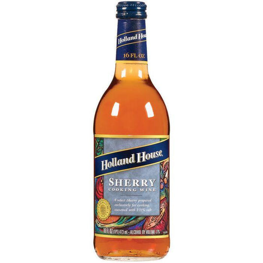 Holland House Sherry Cooking Wine 16 Oz  (Pack of 6)