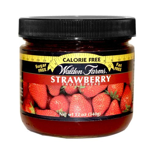 Walden Farms Strawberry Fruit Spread, 12 OZ (Pack of 6)